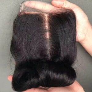 10" - 5*5 Closure Bouncy Egg Curl Authentic Vietnamese