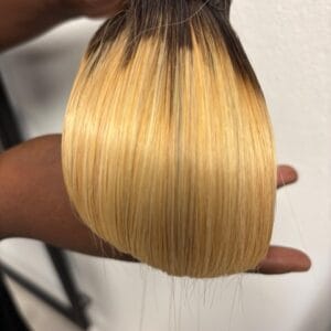 Blonde Ombre Authentic Vietnamese Bone Straight Bundle 70g